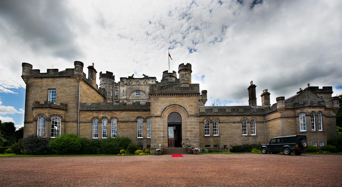 Oxenfoord Castle Entrance