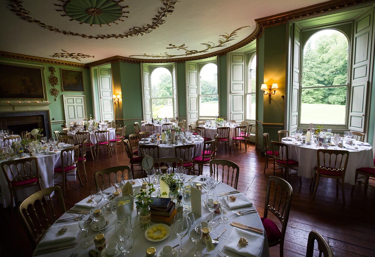 Set for Wedding Breakfast at Oxenfoord